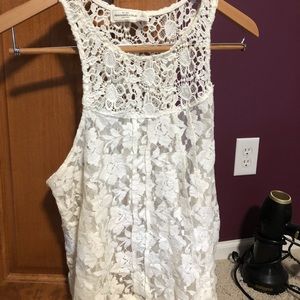 Abercrombie floral tank top